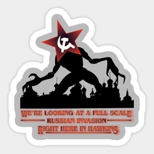 Full-scale Russian invasion Sticker